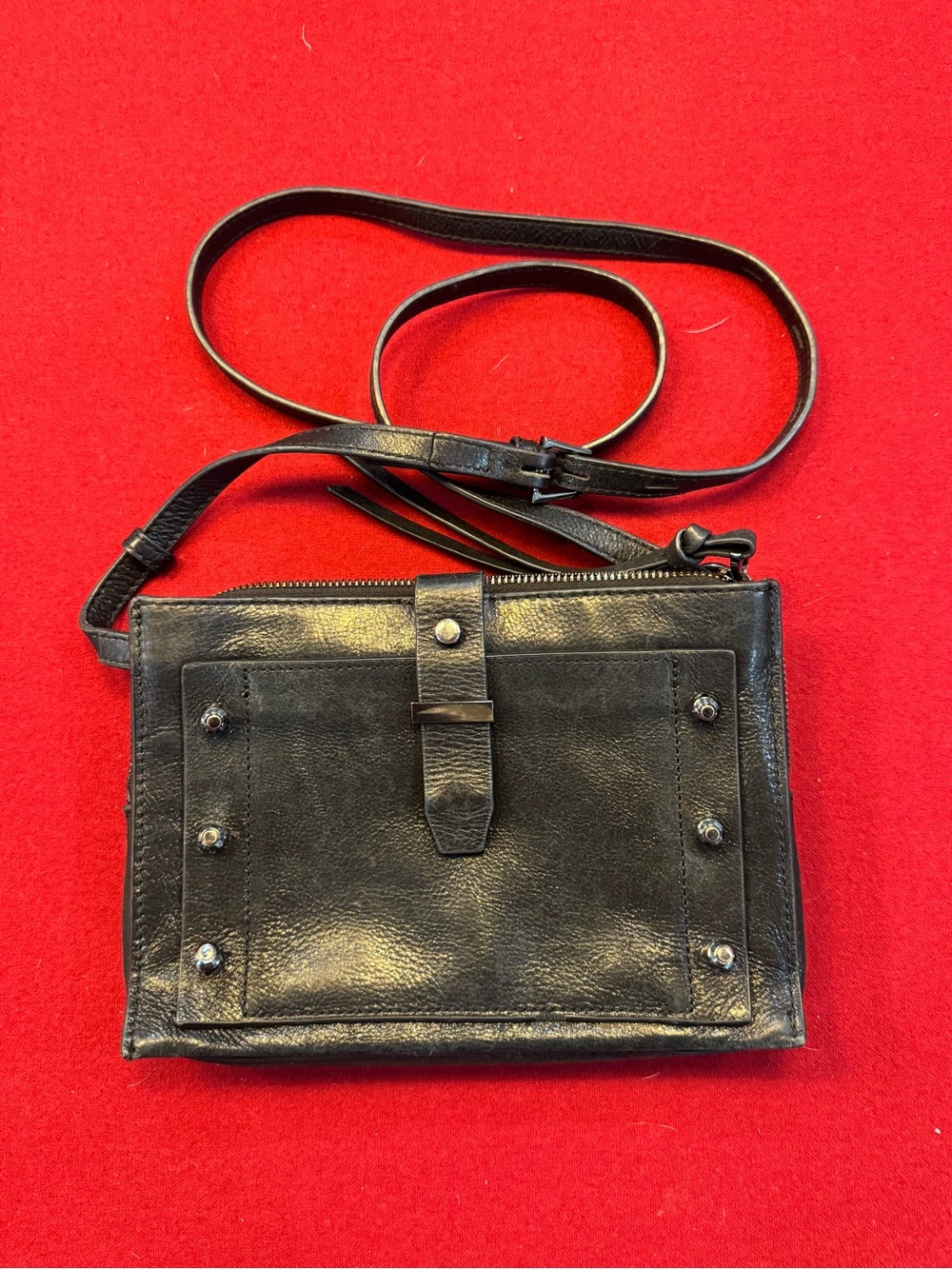Botkier Classic Black Leather Crossbody Bag - Women